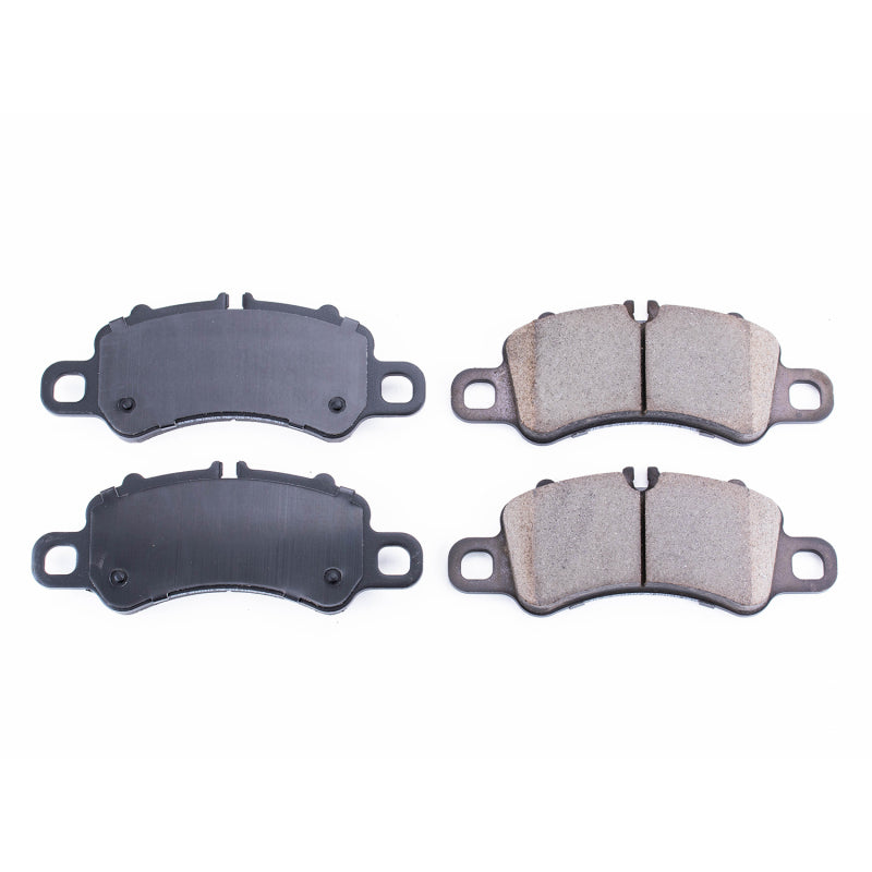 Power Stop 17-18 Porsche 718 Boxster Front Z16 Evolution Ceramic Brake Pads - DTX Performance