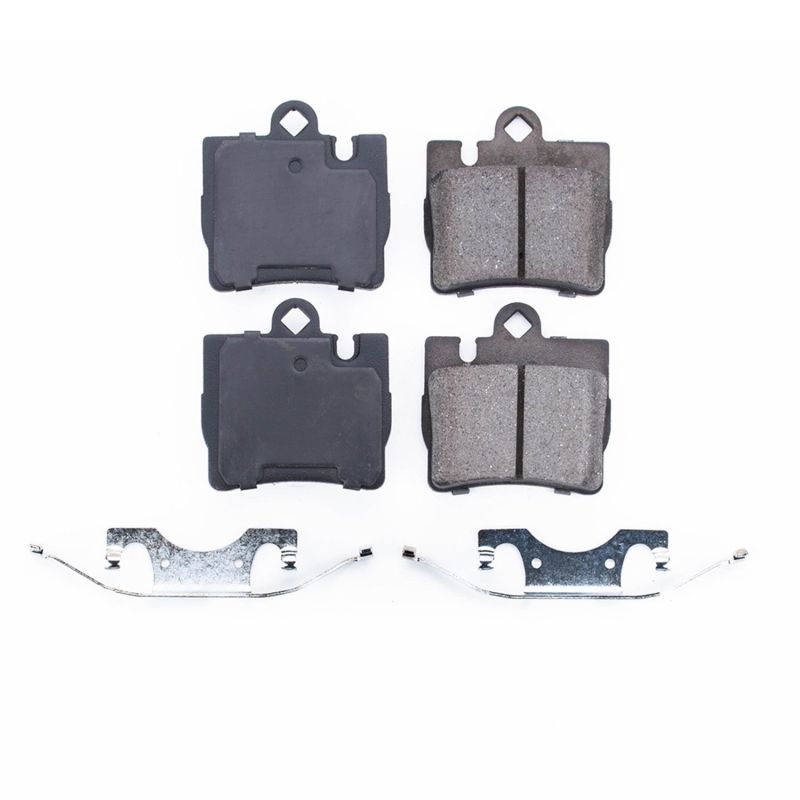 Power Stop 01-02 Mercedes-Benz CL55 AMG Rear Z17 Evolution Ceramic Brake Pads w/Hardware - DTX Performance