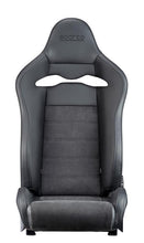 Load image into Gallery viewer, Sparco Seat SPX Leather/Alcantara Black - Left, perfect for performance car parts at DTX Performance, veteran-owned performance shop.