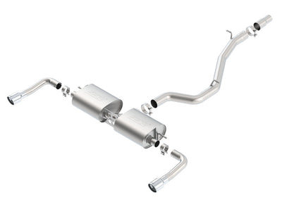 Borla 14-16 Audi A3 Quattro 2.0L Turbo AT/MT RWD 4DR S-Type Cat-Back Exhaust by DTX Performance, performance car parts
