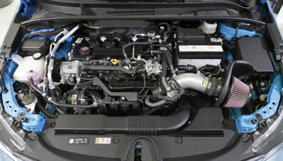 K&N 19-20 Toyota Corolla L4-2.0L Typhoon Short Ram Intake installed