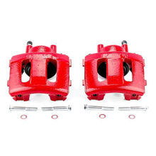 Load image into Gallery viewer, Power Stop 90-01 Jeep Cherokee Front Red Calipers w/o Brackets - Pair, high performance brakes by DTX Performance.