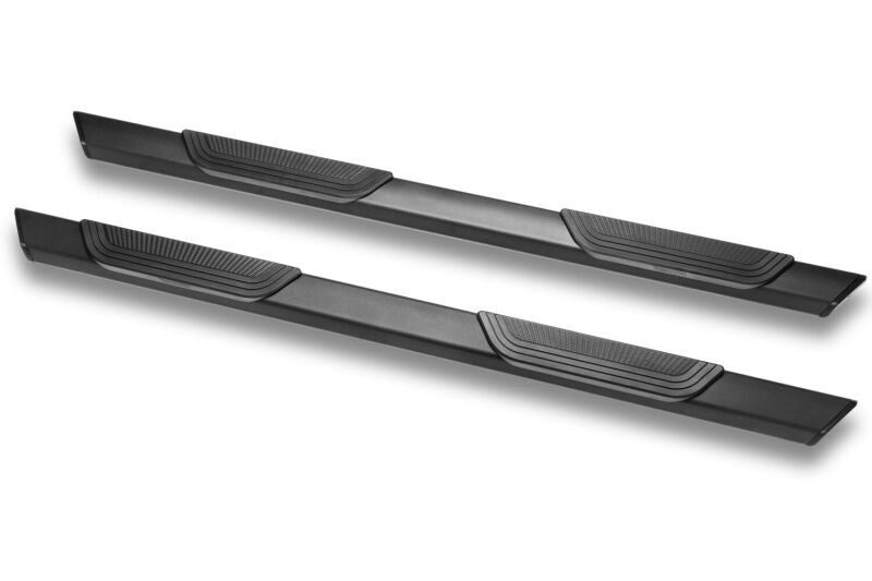 RealTruck 15-26 Ford F150 / 17-26 Ford F250/F350 SD Crew Cab Traxio 4in Nerf Bars - Textured Black