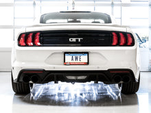 Load image into Gallery viewer, AWE Tuning 2018+ Ford Mustang GT (S550) Cat-back Exhaust - Touring Edition (Quad Diamond Black Tips) - DTX Performance