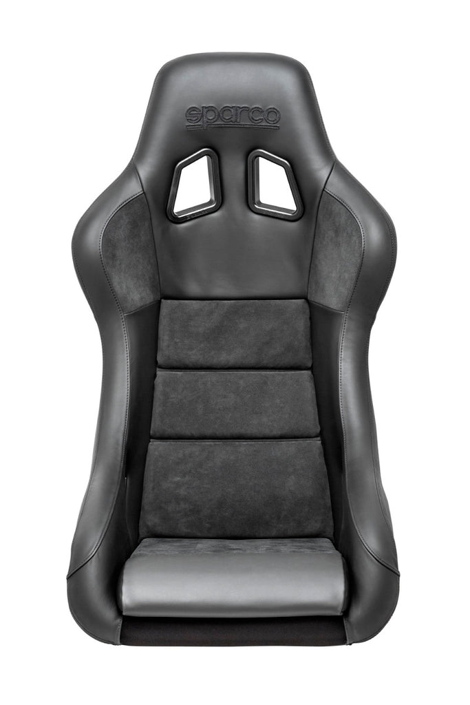 Sparco Seat QRT Performance Leather/Alcantara Black with Side Mount 600QRT - DTX Performance high quality car part