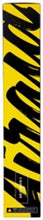 Load image into Gallery viewer, Yellow and black patterned snowboard with bold design