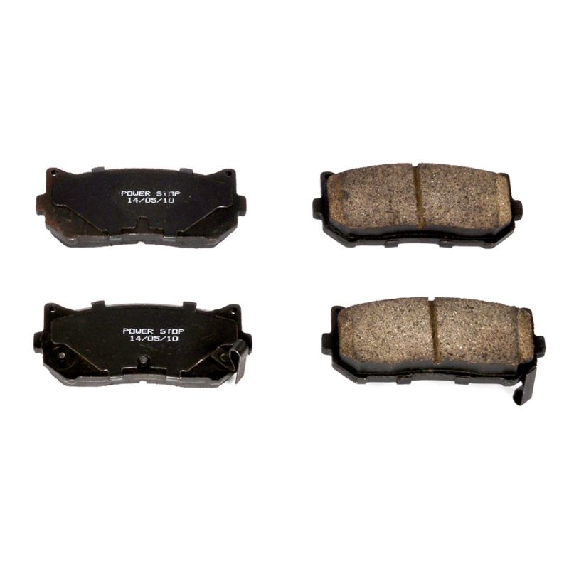 Power Stop 98-01 Kia Sephia Rear Z16 Evolution Ceramic Brake Pads - DTX Performance