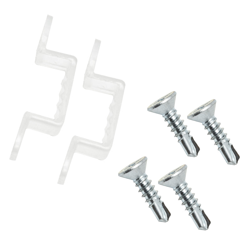 Brackets and screws for Oracle 60in Double Row LED Truck Tailgate Light Bar installation