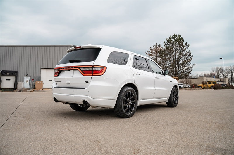 Corsa 11-23 Dodge Durango Xtreme 2.5in Cat-Back Dual Rear Exit w/ Single 4.5in Black PVD Tips - DTX Performance