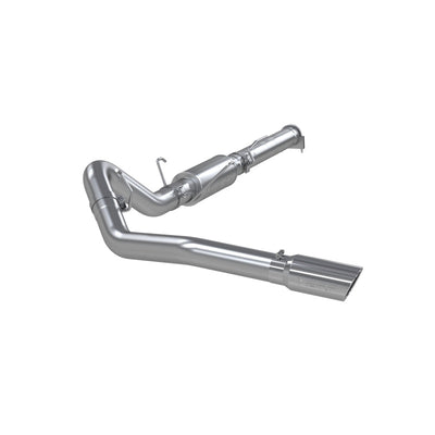 MBRP 2004.5-2007 Dodge 2500/3500 Cummins 600/610 Cat Back Single Side performance exhaust system by DTX Performance.