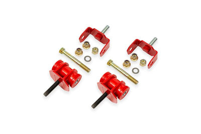 BMR 97-04 Chevrolet C5 Corvette Polyurethane Motor Mount Kit - Red, high performance auto parts, DTX Performance