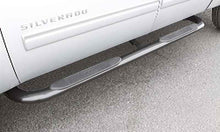 Load image into Gallery viewer, Lund 2019 Chevy Silverado 1500 Crew Cab 4in. Oval Curved SS Nerf Bars - Polished