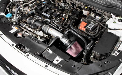 K&N 18-19 Honda Accord L4-1.5L F/I Typhoon Air Intake in engine bay, enhancing performance, online at DTX Performance shop