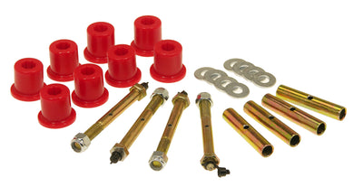 Prothane 76-86 Jeep CJ5/7/8 Front Shackle Bushings - Red performance car parts
