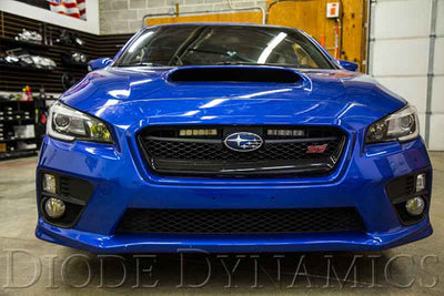 Diode Dynamics WRX 2015 SS6 LED Kit - White Driving installed on Subaru WRX, performance car parts by DTX Performance, veteran owned shop