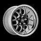 Weld S77 17x9 / 5x112 BP / ET 30mm / 6.2in. BS Black Wheel (High Pad) - Non-Beadlock