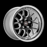 Weld S77 17x9 / 5x112 BP / ET 30mm / 6.2in. BS Black Wheel (High Pad) - Non-Beadlock