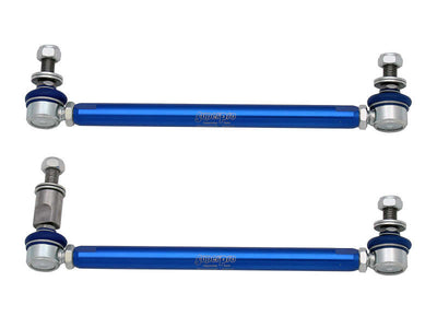 SuperPro 2015 Audi A3 Quattro Premium Front HD Adjustable End Link Set w/ DCC Adapter for performance car parts