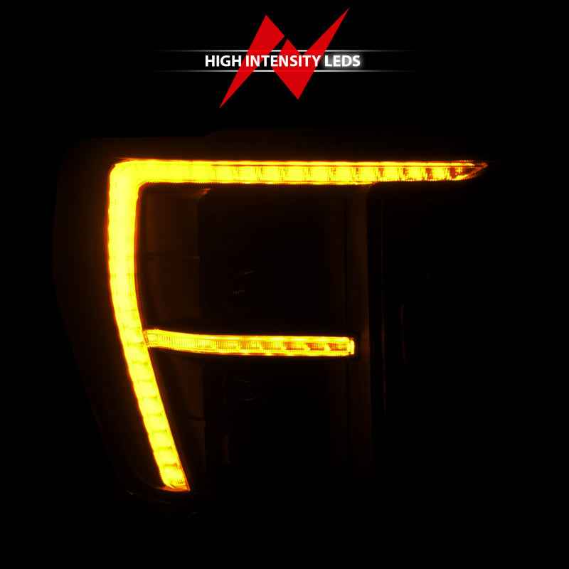 ANZO 21-23 Ford F-150 (w/Factory Halogen) Z-Series Full LED Proj Headlights - Pass. Side ONLY