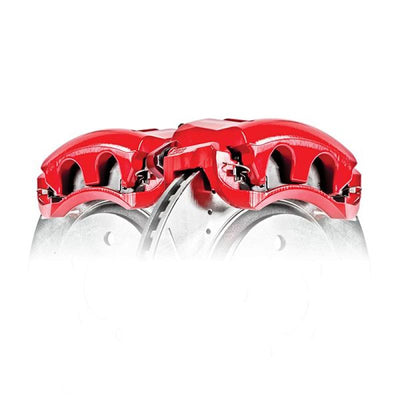 Power Stop 12-16 Ford F-250 Super Duty Front Red Caliper - Pair, high performance brakes, performance upgrades, veteran owned shop