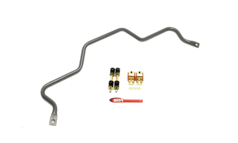 BMR 82-02 3rd Gen F-Body Rear Hollow 25mm Sway Bar Kit w/ Bushings - Black Hammertone - DTX Performance