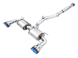AWE Touring Edition Exhaust for Subaru BRZ / Toyota GR86 / Toyota 86 / Scion FR-S - Vapor Blue Tips