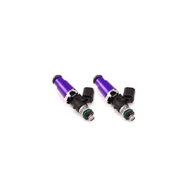 Injector Dynamics 1340cc Injectors - 60mm Length - 14mm Purple Top - 14mm Lower O-Ring (Set of 2) for engine performance tuning