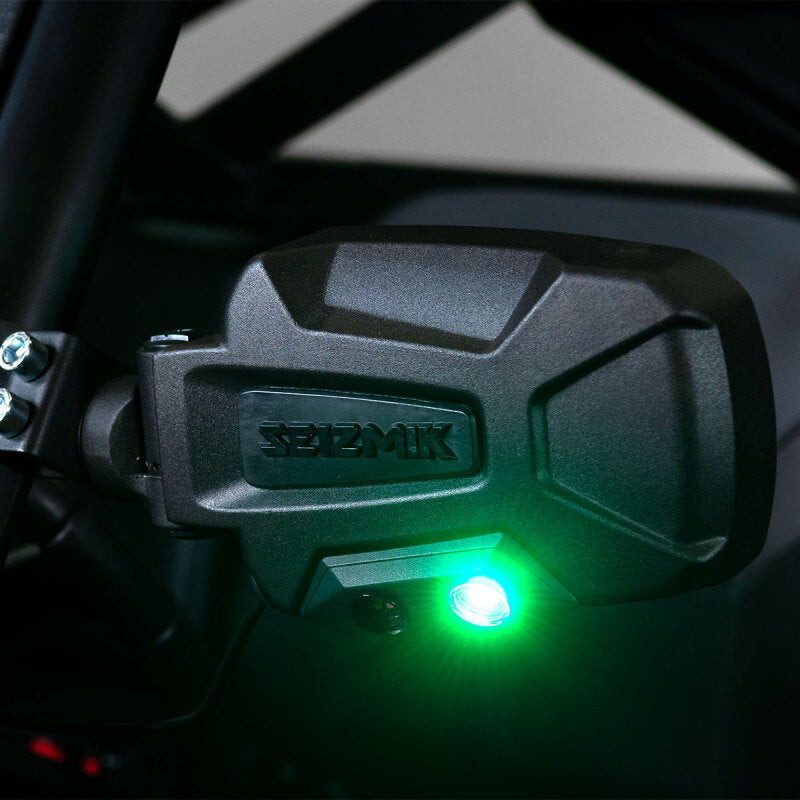 Seizmik 24+ Polaris/Cam-am/Honda/Kaw Pursuit Night Vision Sideview Mirror Adj. 1.75-2 in. ROP -Pair performance part