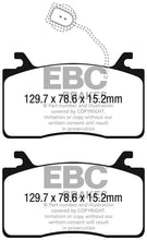 Load image into Gallery viewer, EBC 2016+ Alfa Romeo Guilia 2.0T Greenstuff Front Brake Pads