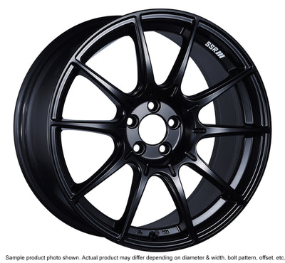 SSR GTX01 17x9 5x114.3 38mm Offset Flat Black Wheel, high performance auto parts, available at DTX Performance, veteran owned performance shop