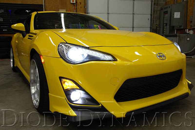 Diode Dynamics 13-16 Scion FR-S Always-On Module installed, enhancing LED DRLs for Scion FR-S. High performance auto parts by DTX Performance.