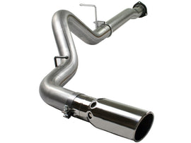 aFe MACHForce XP 4in DPF-Back SS Exhaust, performance car parts, high-performance exhaust for GM Diesel Trucks V8-6.6L
