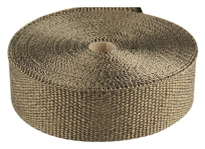 Torque Solution Exhaust Wrap Universal 1inx50ft - Volcanic Rock for performance car parts by DTX Performance, veteran owned shop.
