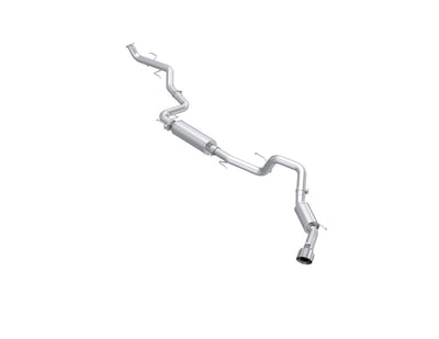 MBRP 2024 Toyota Tacoma Aluminized Steel 3in Cat-Back Single Side Exit exhaust system for performance vehicles