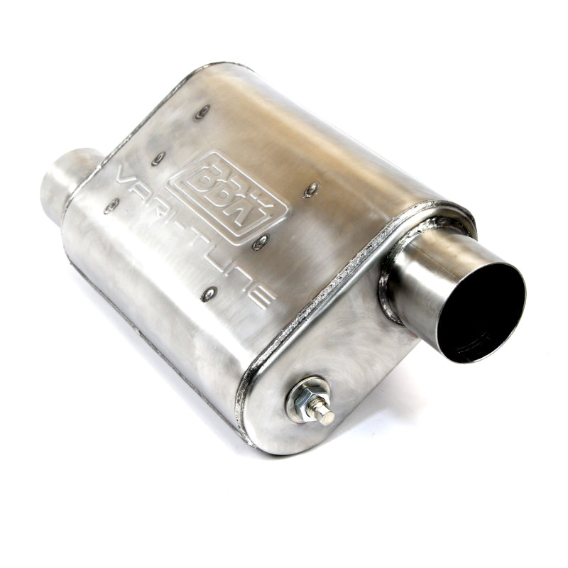 BBK VariTune Adjustable Performance Muffler 2-1/2 Offset/Offset Stainless Steel - DTX Performance