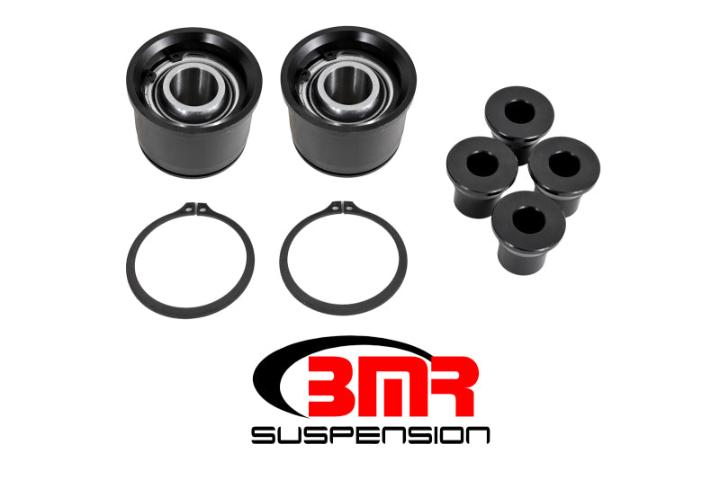 BMR 15-17 S550 Mustang Premium Rear Lower Control Arm Bearing Kit - Black - DTX Performance