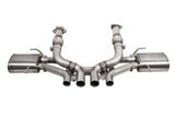Corsa 23-25 Chevrolet Corvette C8 Z06 3in Valved Cat-Back Exhaust Muffler System (ReUses Stock Tips)