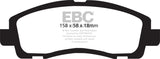 EBC Greenstuff Front Brake Pads – 05–14 Honda Ridgeline 3.5L