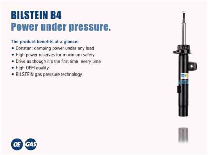 Bilstein B4 OE Replacement 07-15 Audi Q7 FL B4 Front Left Standard Suspension Shock Absorber - DTX Performance