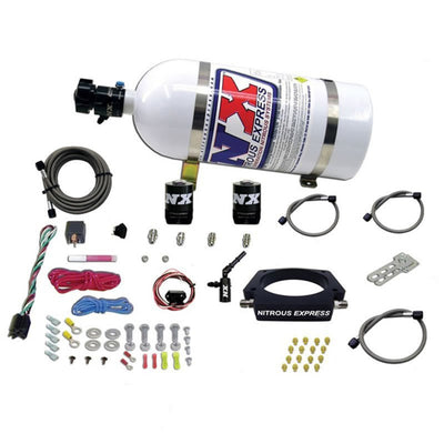 Nitrous Express 2014+ Chevrolet Corvette C7 Nitrous Plate Kit (50-300HP) w/10lb Bottle by DTX Performance - High performance parts