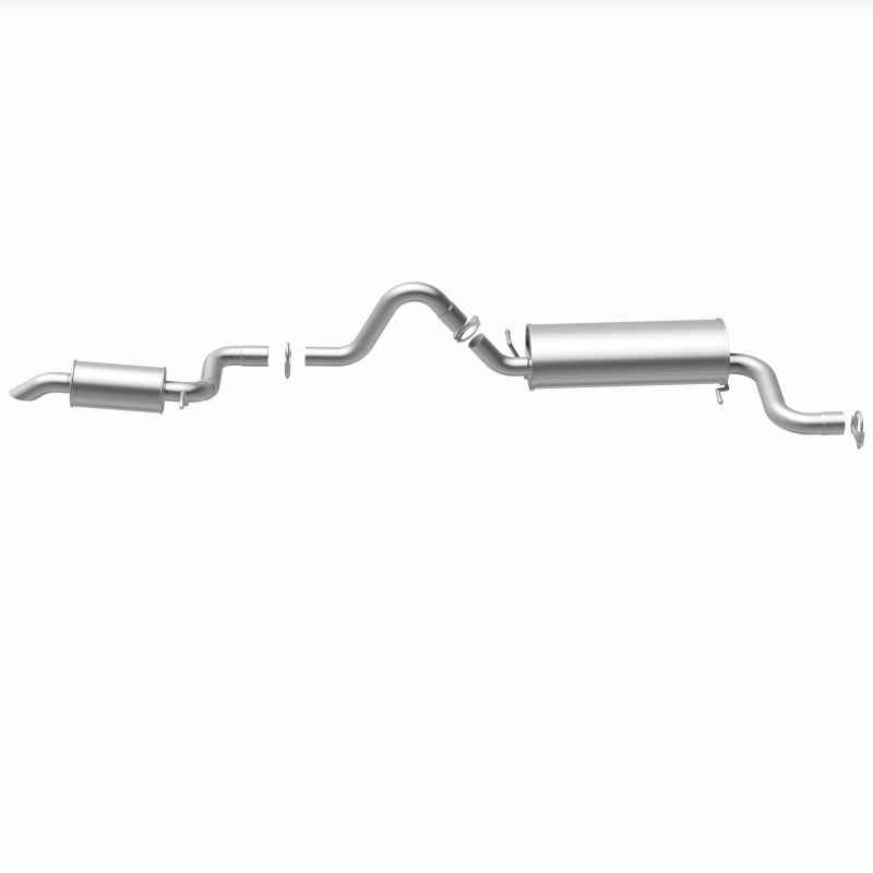 MagnaFlow BRE Exhaust Kit 08-10 Town & Country Grand Caravan Routan shown with pipes and muffler for performance upgrades