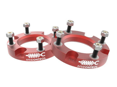 aFe 24-25 Toyota Tacoma CONTROL 1.5in Leveling Kit - Red, performance car parts, racing suspension, DTX Performance