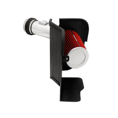 Spectre 03-07 Ford SD V8-6.7L DSL Air Intake Kit - Polished w/Red Filter, performance car parts by DTX Performance.