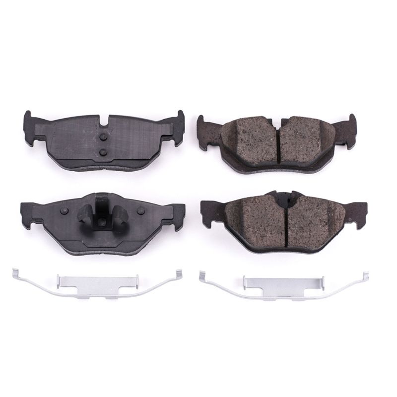 Power Stop 08-13 BMW 128i Rear Z17 Evolution Ceramic Brake Pads w/Hardware - DTX Performance