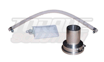 Torque Solution 2018+ Mitsubishi Lancer Ralliart/ Evo X Billet Fuel Pump Holder for performance car tuning