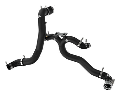 AFE 18-22 Kia Stinger V6-3.3L BladeRunner Alum Hot/Cold Charge Pipe Kit Black for performance car tuning