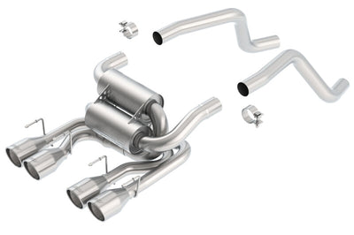 Borla 05-08 Corvette Convertible/Coupe 6.0L/6.2L 8cyl SS S-Type Exhaust (REAR SECTION ONLY) performance exhaust system