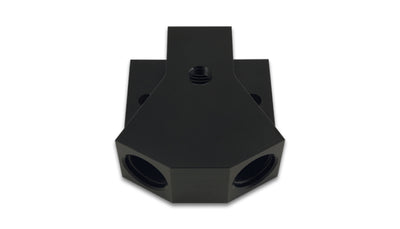 Vibrant Billet Aluminum Y-Block Fitting -8AN