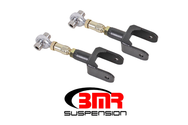 BMR 79-04 Fox Mustang Upper Control Arms On-Car Adj. Rod Ends - Black Hammertone, performance car parts, DTX Performance