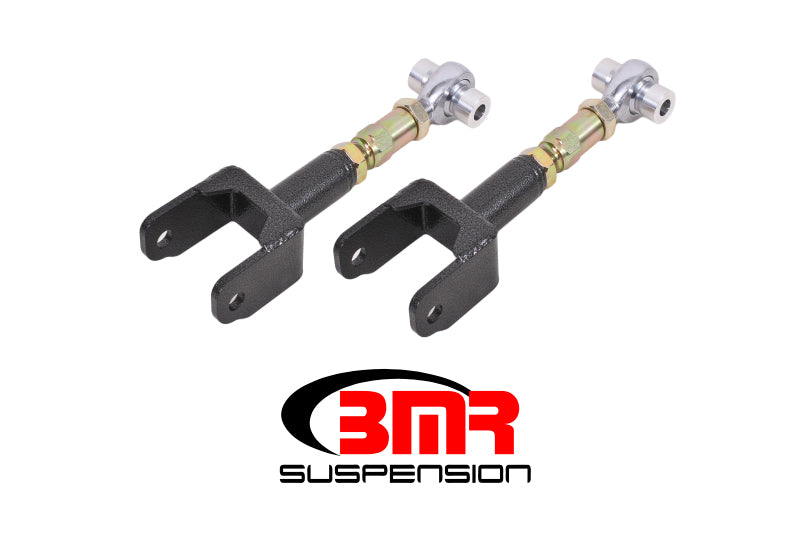 BMR 68-72 A-Body Upper Control Arms On-Car Adj. Rod Ends - Black Hammertone - DTX Performance